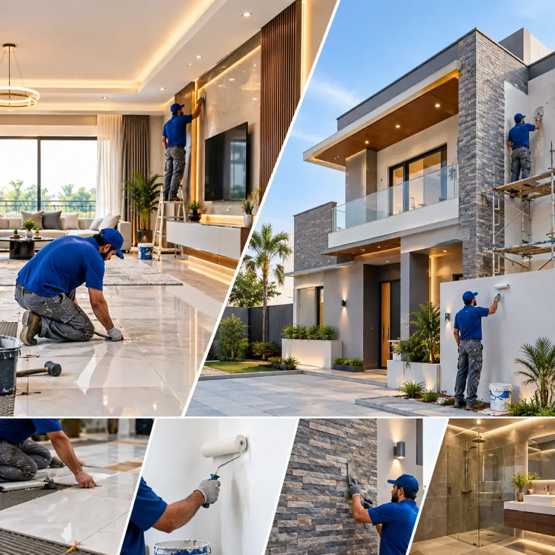 Interior & Exterior Finishing